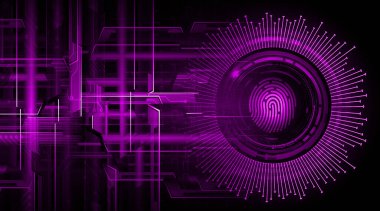 Çeşitli teknolojik elementlere sahip soyut teknoloji arka planı