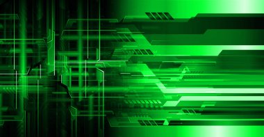 Siber devre gelecekteki teknoloji kavramı