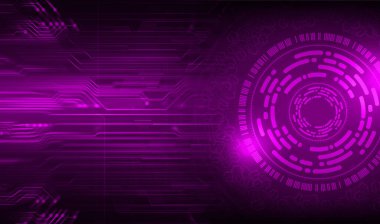 göz siber devre gelecekteki teknoloji konsepti