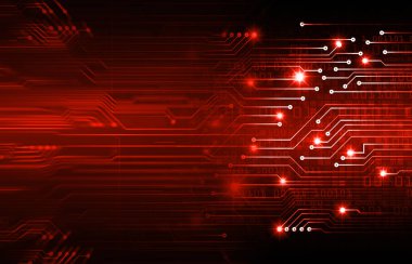 Siber devre gelecekteki teknoloji kavramı