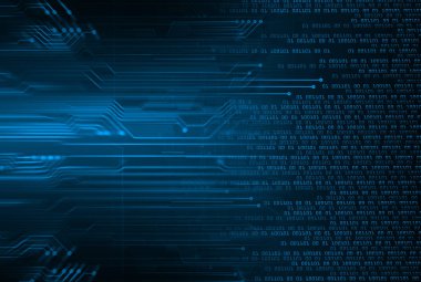 Siber devre gelecekteki teknoloji kavramı