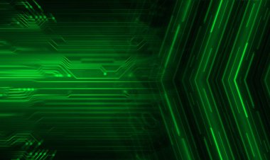 Siber devre gelecekteki teknoloji kavramı