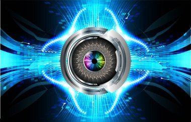 Siber devre gelecekteki teknoloji kavramı