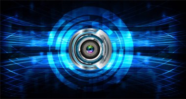 Siber devre gelecekteki teknoloji kavramı