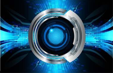 Siber devre gelecekteki teknoloji kavramı