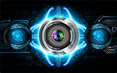 Siber devre gelecekteki teknoloji kavramı