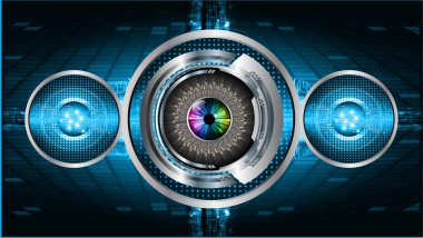 Siber devre gelecekteki teknoloji kavramı