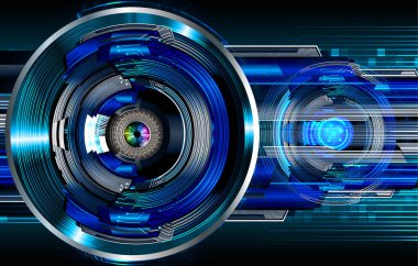 Siber devre gelecekteki teknoloji kavramı