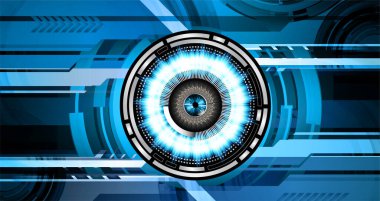 Siber devre gelecekteki teknoloji kavramı