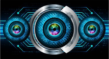 Siber devre gelecekteki teknoloji kavramı