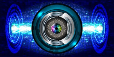 Siber devre gelecekteki teknoloji kavramı