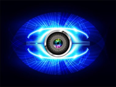 Siber devre gelecekteki teknoloji kavramı