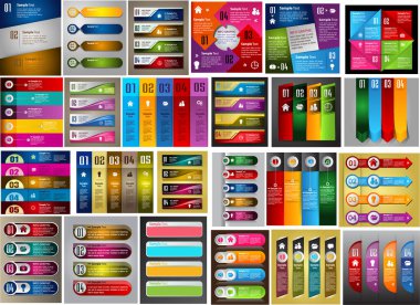 Web sitesi, bilgisayar grafik teknolojisi ve internet için renkli modern metin kutusu şablonu, afiş