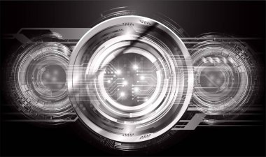 Siber devre gelecekteki teknoloji kavramı