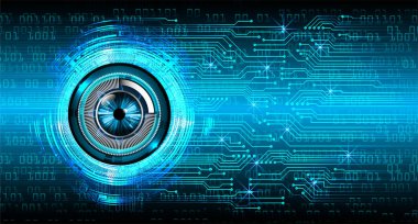 Siber devre gelecekteki teknoloji kavramı