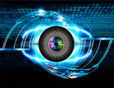 Siber devre gelecekteki teknoloji kavramı