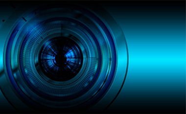 Siber devre gelecekteki teknoloji kavramı