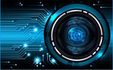 Siber devre gelecekteki teknoloji kavramı