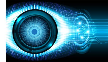 Siber devre gelecekteki teknoloji kavramı