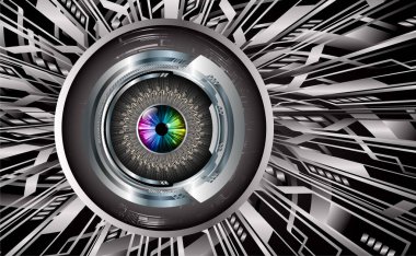 Siber devre gelecekteki teknoloji kavramı