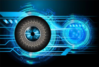 Siber devre gelecekteki teknoloji kavramı