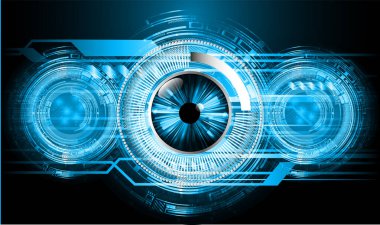 Siber devre gelecekteki teknoloji kavramı