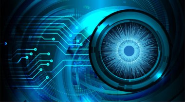 Siber devre gelecekteki teknoloji kavramı