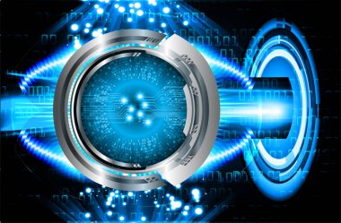 Siber devre gelecekteki teknoloji kavramı