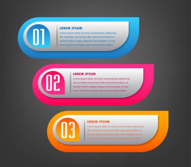 modern metin kutusu şablonları, pankart bilgileri