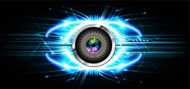 Siber devre gelecekteki teknoloji kavramı