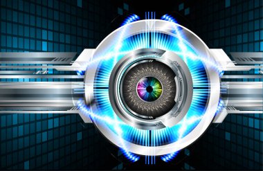 Siber devre gelecekteki teknoloji kavramı