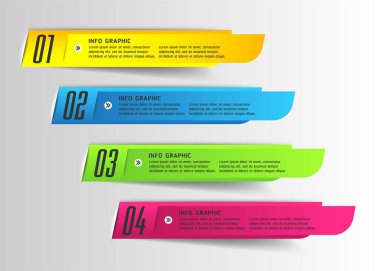 Web sitesi, bilgisayar grafik teknolojisi ve internet için renkli modern metin kutusu şablonu, afiş