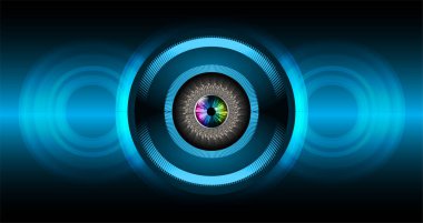 Siber devre gelecekteki teknoloji kavramı