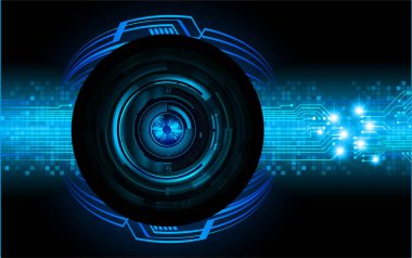 Siber devre gelecekteki teknoloji kavramı