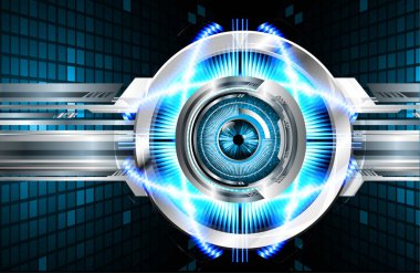 Siber devre gelecekteki teknoloji kavramı