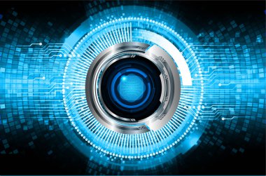 Siber devre gelecekteki teknoloji kavramı