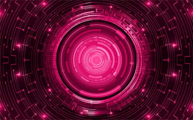 Siber devre gelecekteki teknoloji kavramı