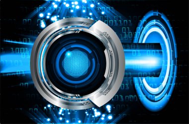 Siber devre gelecekteki teknoloji kavramı