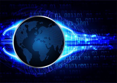 soyut gelecek duvar kağıdı, dijital arkaplan