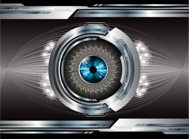 Siber devre gelecekteki teknoloji kavramı