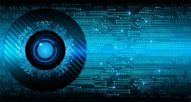 Siber devre gelecekteki teknoloji kavramı