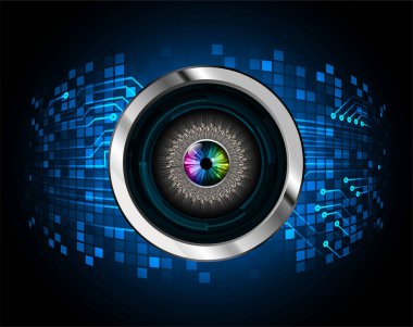 Siber devre gelecekteki teknoloji kavramı