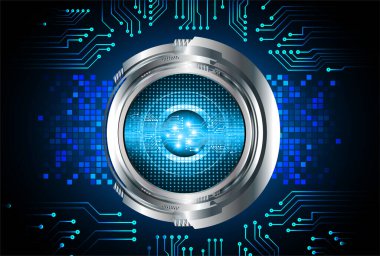 Siber devre gelecekteki teknoloji kavramı