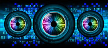 Siber devre gelecekteki teknoloji kavramı