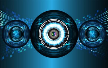 Siber devre gelecekteki teknoloji kavramı