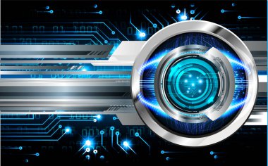 Siber devre gelecekteki teknoloji kavramı