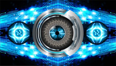 Siber devre gelecekteki teknoloji kavramı