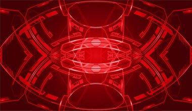 Siber devre gelecekteki teknoloji kavramı