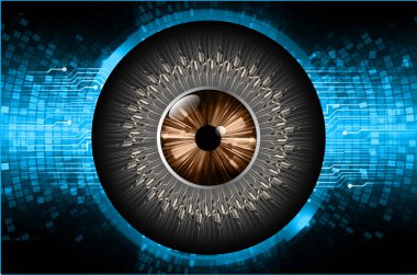 Siber devre gelecekteki teknoloji kavramı