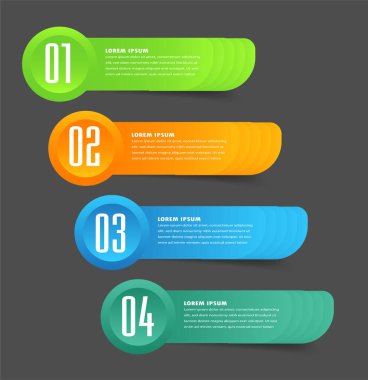 modern metin kutusu şablonları, pankart bilgileri